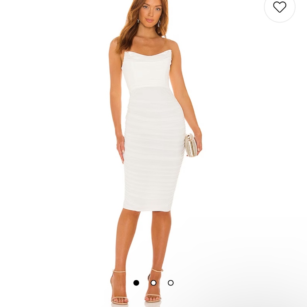 Michael Costello x REVOLVE India Midi Dress in White
